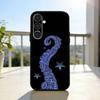 O-Octopus S-Sea Animals O-Ocean  Phone Case For Samsung  A73,72,71,53,52,51,22,91,80, Soft Black Cover