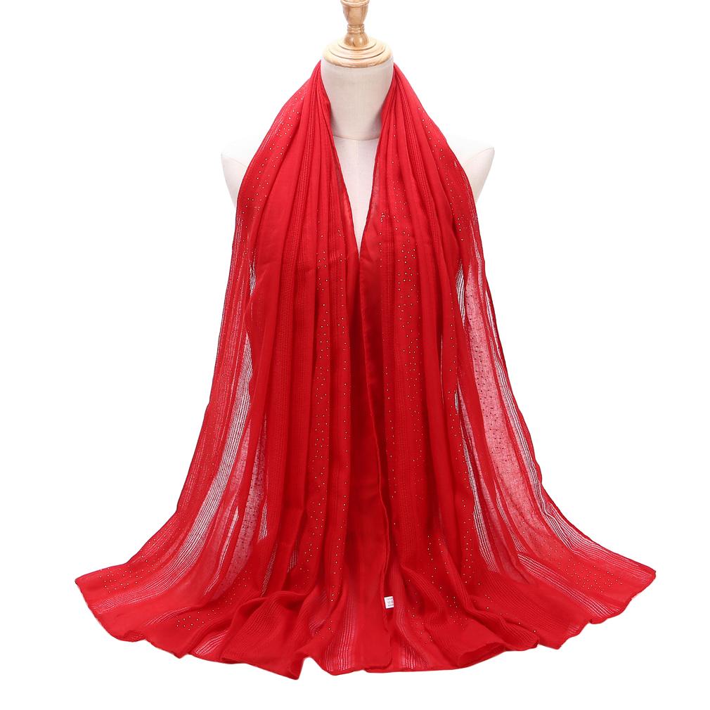 90x180cm Shining Linen Hijab, Scarf Shawl for Women