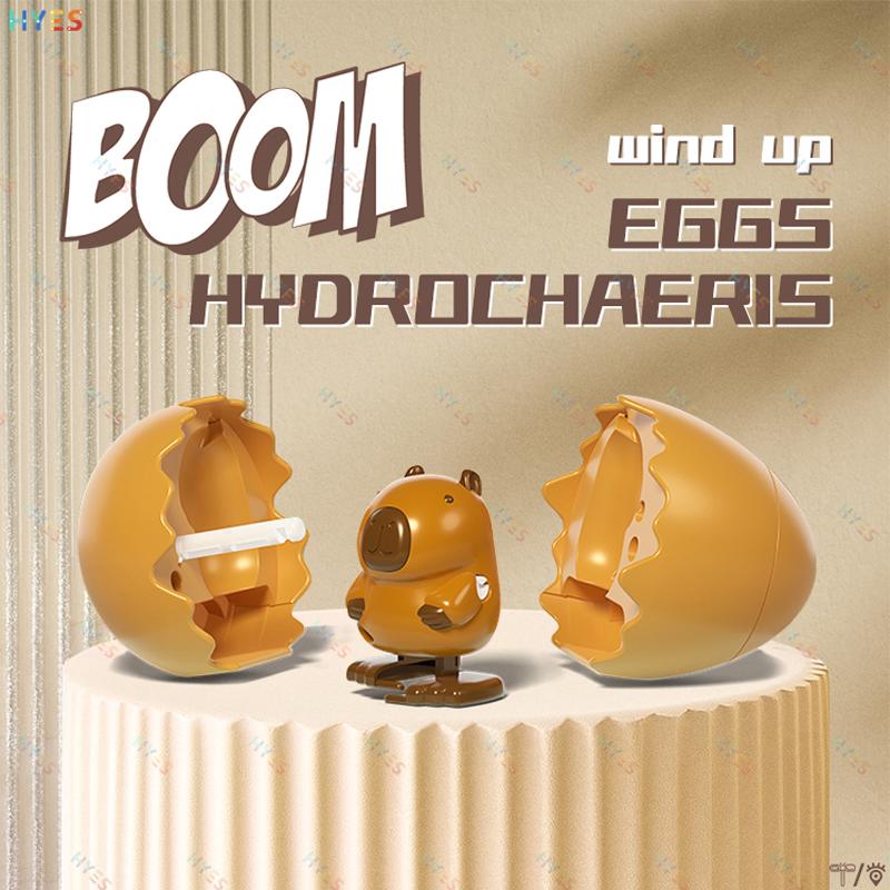 HYES Penguin Egg Crack Walk Wind Up Toys Creative Bounce Pets Egg Incubator Clockwork Toys Cute Fun Kids Toy Gifts for Festival