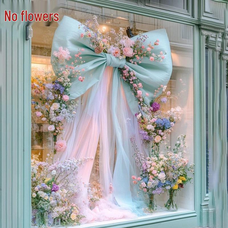 Extra Large Bow Decoration for Wedding, Engagement, Birthday, Party, Photography, or Window Display