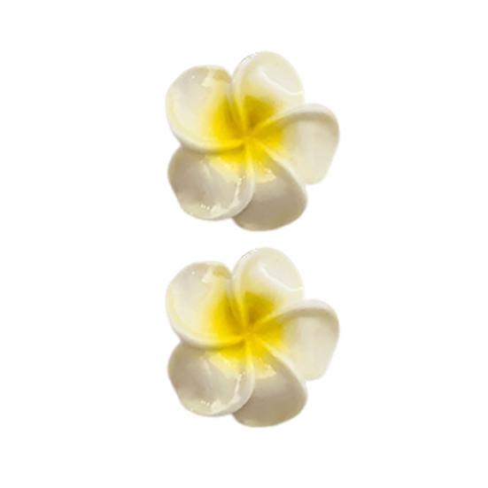 1 Pair Women Hair Clips Flower Shape Hair Barrettes Strong Grip Decorative Hair Pins Beach Vacation Daily Party Hair Accessories