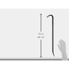 TRUSCO flat crowbar total length 610mm TB-24