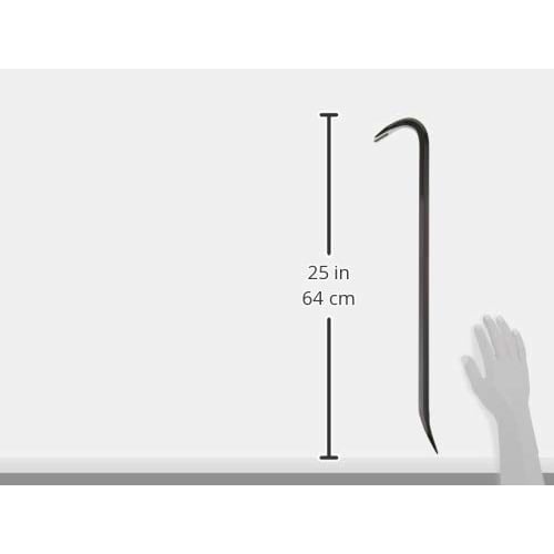TRUSCO flat crowbar total length 610mm TB-24