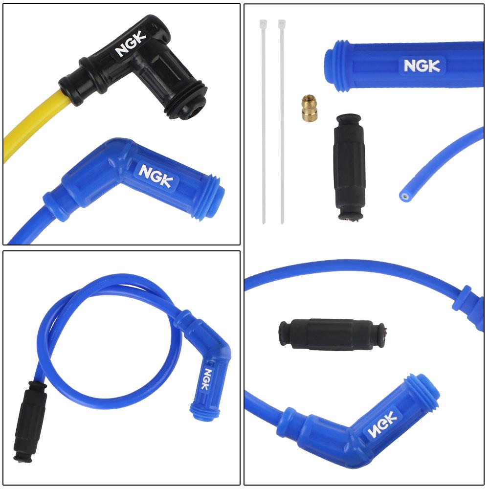 For Dirt Bike Racing Go Kart ATV Scooter Moto Spark Plug Lridium Cable Universal Motorcycle Lgnition Coil