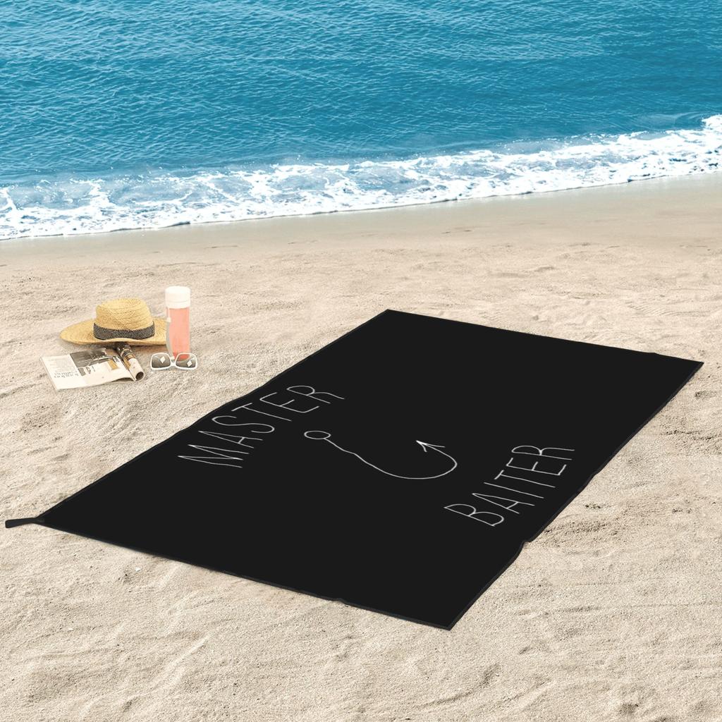 Master Baiter Beach Towel Soft Microfiber Quick Dry Absorbent Quick Towels For Yoga