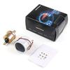 Dynoracing 2'' 52mm Universal Smoke Lens Oil Pressure Gauge 0-100PSI 12V LED With Oil Press Sensor Car Gauge BX101314