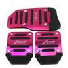 Automobile Accelerator Aluminum Alloy Pedal Cover For Dacia Duster Logan Sandero Stepway Lodgy Mcv 2 Renault Megane Modus