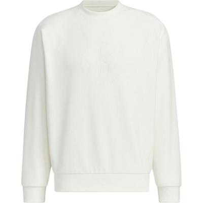 Herren ST WARM Oberteile Rundhals-Sweatshirt Cremeweiß JI6651