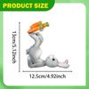 Figurine Made of Resin, Artistic Statuette, Charming Spring Decoration, Animal Sculpture, Table