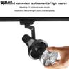 Adjustable PAR30 LED E27 Track Light Bracket Base 2/3Wires Rail Ceiling Lamps Holder Clothing Store Living Room Commercial Use
