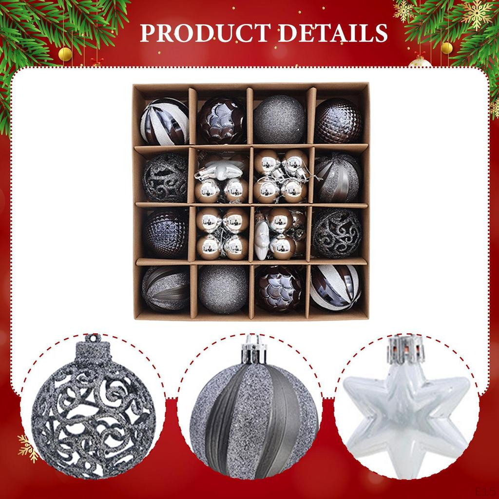 Weihnachtskugel Ornament Hängeanhänger Innenfeier Weihnachtsdekoration Bruchsicher für