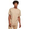 Short-sleeved T-shirt - URBAN CLASSICS - Heavy Oversized - Beige - 100% Cotton 240 G/m² - Size M