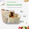 Beeswax Cotton Linen Reusable Bread Storage Bag - Food Grade Keep Fresh Solution