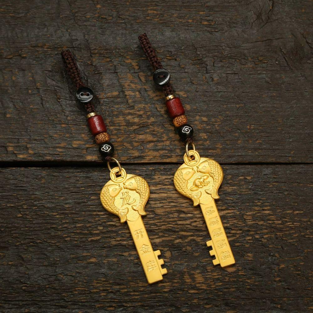 Brass 12 Zodiac Brass Keychain 12 Zodiac Chinese Zodiac Car Key Ring  Kids Toy