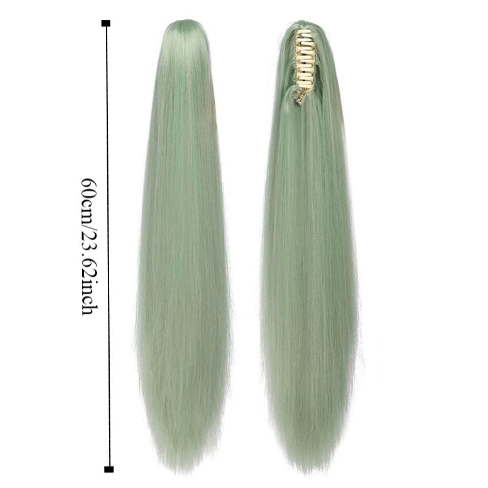 Hair Extensions Cosplay Long Straight Ponytail Universal Anime Hairpiece Cosplay Party