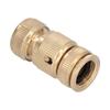 Garden Hose Quick Connect 1 2 Inch Brass Material Removable Wide Range of Applications Durable Hose Connectors