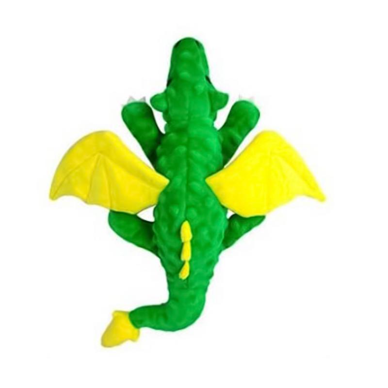 Dog Plush Toys Cute Plush Dinosaur Shape Squeaky Toys Chewable For Dogs Bite Resistant Dog Stuffed Toys Multifunctional