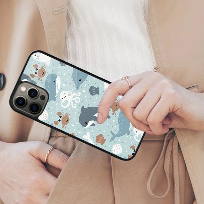 

Baby Whale Magnetic Phone Case For APPLE iPhone 17 Air 16 14 13 12 Pro Max 15 Plus Wireless Charge With MagSafe Cover iPhone 14