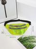 Holographic Fanny Pack,Hologram PU Waist Pack Waterproof Shiny Waist Bag,Laser Waist Bum Bag Adjustable Belt,Sport Waistbag
