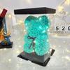 Eternal Rose Bear - Creative Foam Flower Gift for Valentine's, Mother's Day, or Birthday