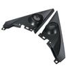 2Pcs 1.5" Front Door Tweeters Cover Panel Trim Kits for Honda Civic 10th 2016-19