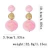 Irregular Vintage Beads Necklaces Pink Neck Chains New Chokers  for Women