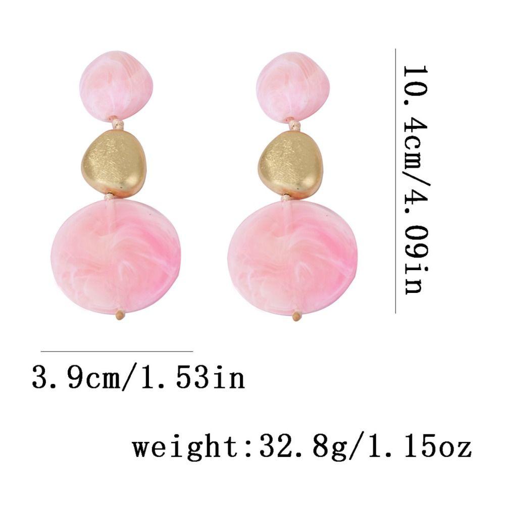 Irregular Vintage Beads Necklaces Pink Neck Chains New Chokers for Women