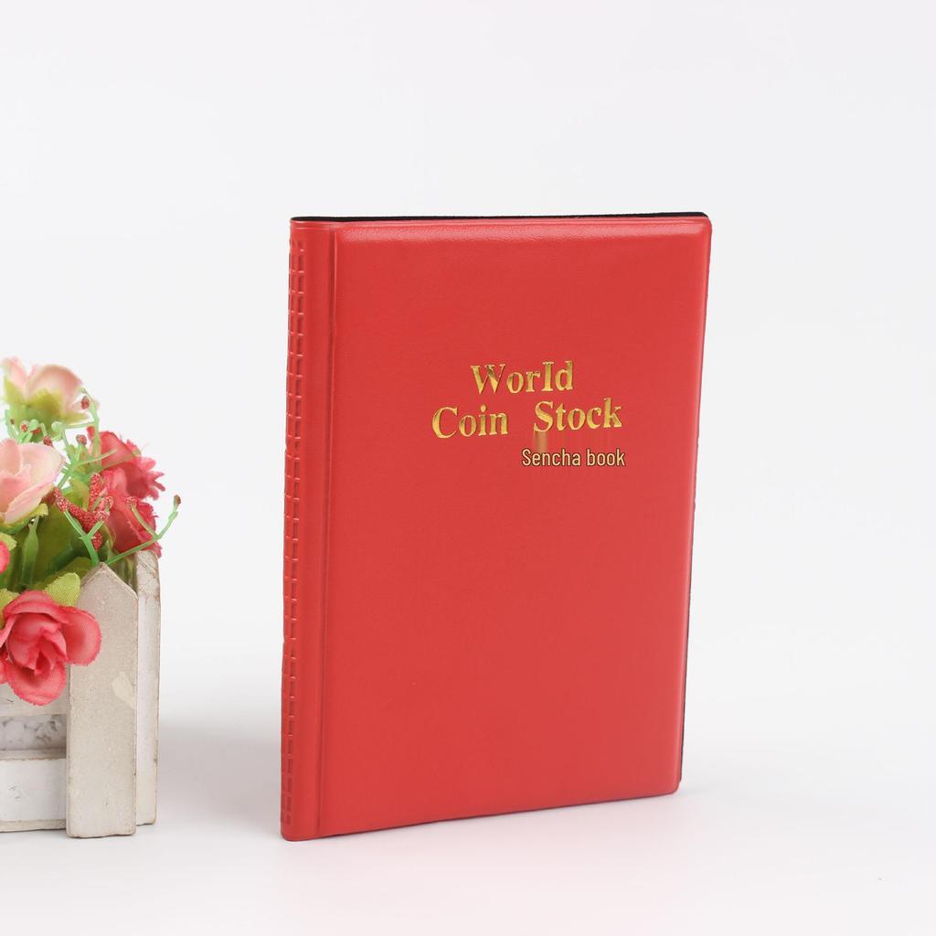 60-Pocket Coin Collection Album for Small Coins and Commemoratives
