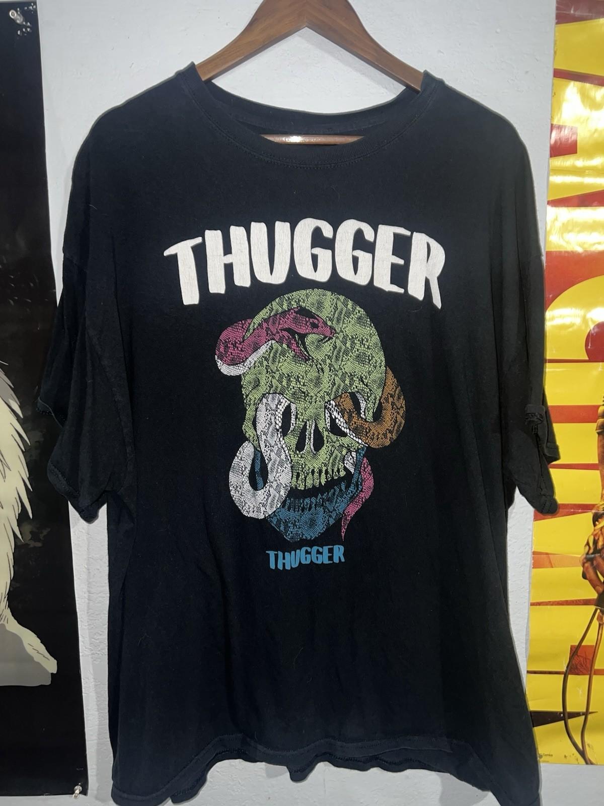 OG RARE Young Thug Rap Snake Tee XXL Thugger YSL Enterprise Hip Hop Skull Spider Unisex T-Shirt S