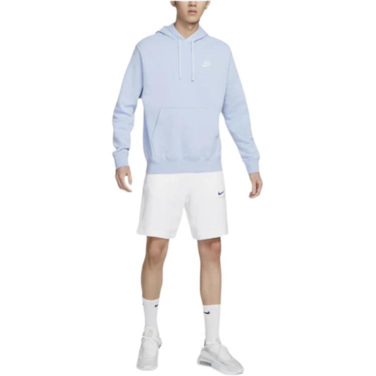 Nike Sweatshirts Men's Delight Cobalt Blue Hooded Moderate Regular BV2655-479