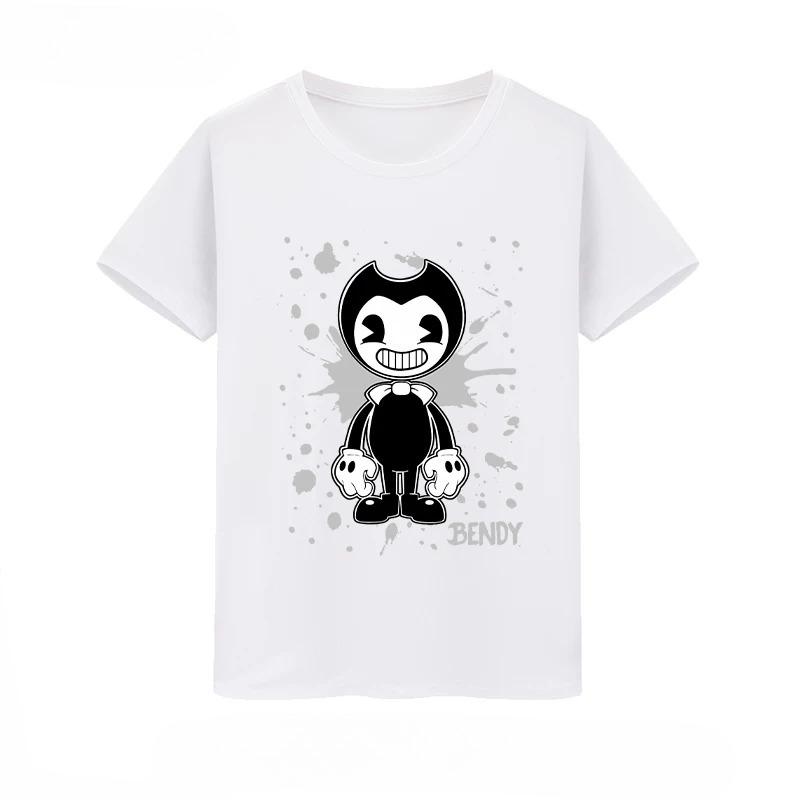 Anime Bendy And The Ink Machine Oversized T Shirt Unisex Unisex 100 Cotton Summer Crewneck Short Sleeve Funny Tshirt Graphics Tees