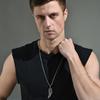 Style Elegant Retro Angel Wings Necklace For Both Men And Women In Durable Titanium Steel