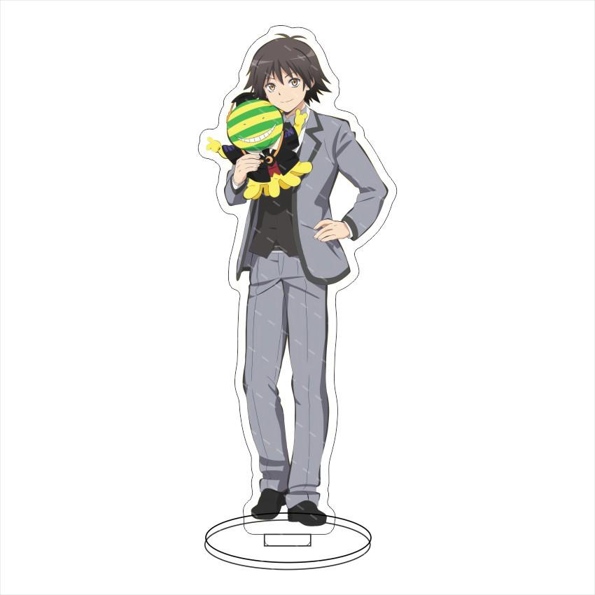 Assassination Classroom Korosensei Anime Acryl-Ständer Modellplatte Dekoration Kreative Schreibtischfigur Display Klassisches Zubehör