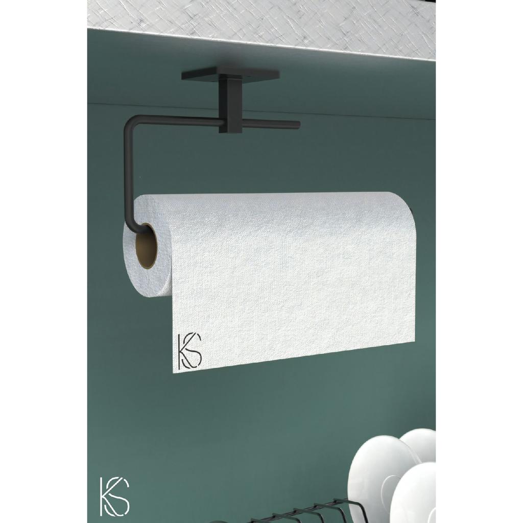 Black Square Towel Holder Roll Towel Holder Wc Napkin Holder Set Of 3