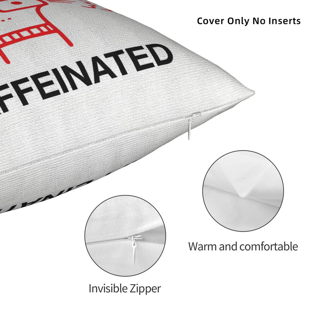 Descendents Milo Goes To College Pillow Case Square Pillow Cover For Living Room Sofa Funny Pillowcases