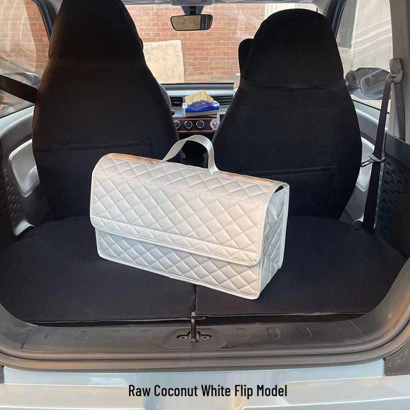 ארגונית תא מטען Bestune Pony Car: תיק פנימי לאחסון וכבל טעינה