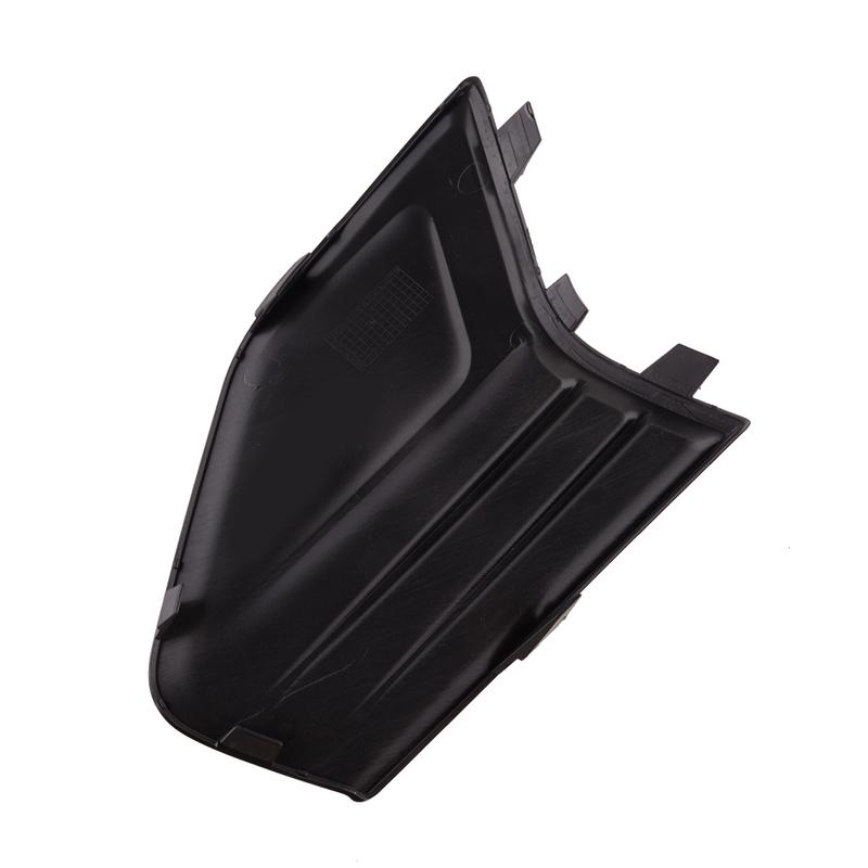 1 Pair Black Car Front Bumper Fog Light Cover Without Hole Fit for Ford Fusion   KS7Z17B814AA FO1039182 4M5A-A22050-BK