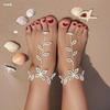 Pearl Barefoot Sandals, Foot Chain, Foot Chain, Women's Beach Foot Chain, Summer Fashion, Hot Gift