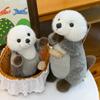 Plush Otter Toy Animal Collectible Soft Toy For Kids And Teens