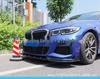 Fits 2020-2022 BMW New 3 Series Front Lip Shovel Front Bumper Modification Kit G20/G28.