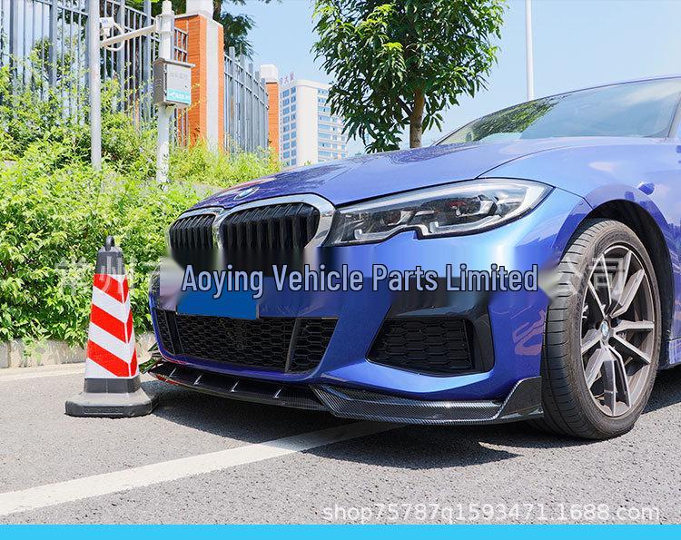 Fits 2020-2022 BMW New 3 Series Front Lip Shovel Front Bumper Modification Kit G20/G28.