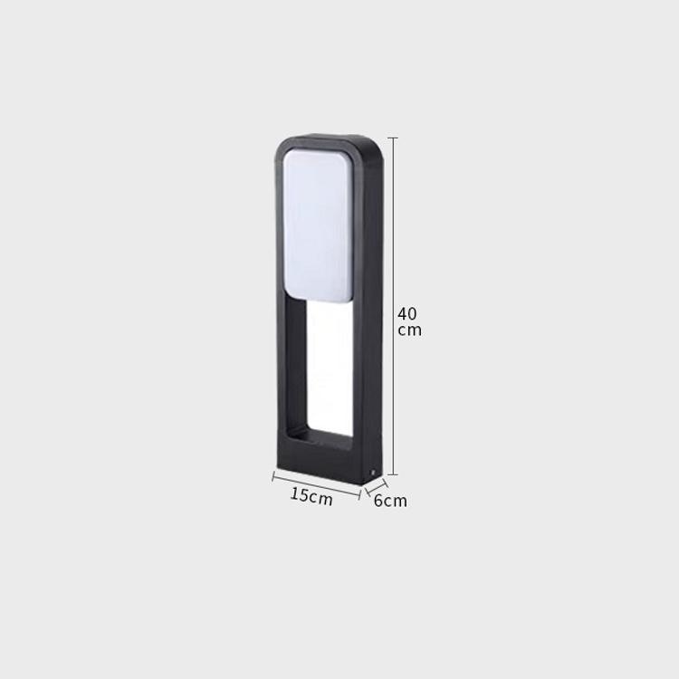 

50/80 см 10 Вт светодиодный светильник для садовой лужайки, уличный алюминиевый светильник для газона, ландшафтный светильник для двора, виллы, луга, дороги, столбики, светильники Warm White 3000K