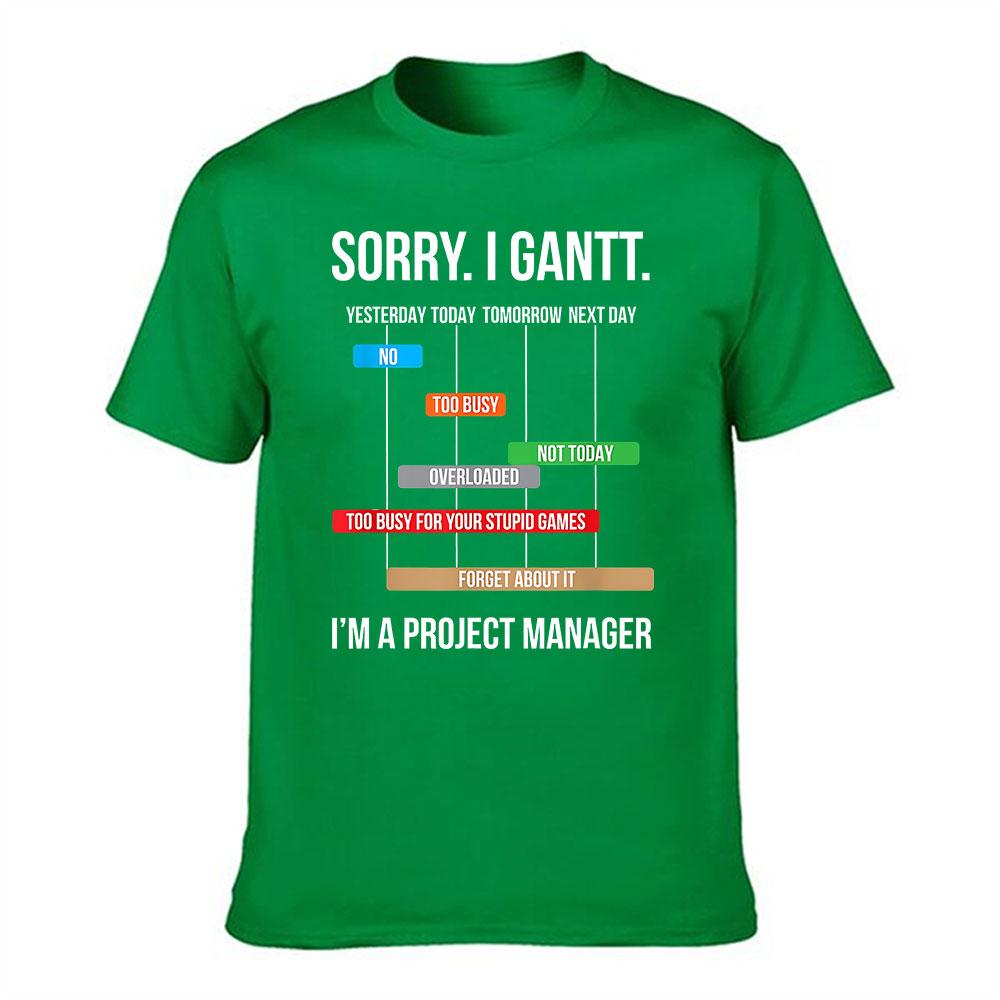 Unisexs Cotton Short Sleeve TShirt with Sarcastic Refusal Print Casual Funny Tee for Daily Wear