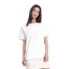 Anta Champion All-Weather Series Solid Color Round Neck Comfortable Breathable Short Sleeve T-Shirt Women T-Shirts Gardenia-White 162430107-1