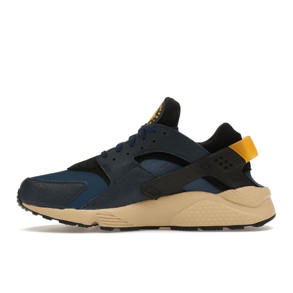 Nike Air Huarache Premium Armory Navy Men Sneakers Blue Black University-Gold DZ4852-001