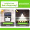 LED Solar Light PIR Motion Sensor Wall Light Solar Lamp Outdoor Waterproof Solar Powered Sunlight Street Lamp Garden Decoration