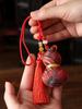 Country Chinese Ancient Style Dragon Boat Festival Fu Lu Gourd Sachet Perfume Bag Car Pendant Pendant Small Gift Embroider Birth Year Pouch