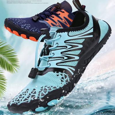 Unisex Atmungsaktive Mesh-Watschuhe Wassersportschuhe Sommer Rutschfest Tragbar Strandschuhe Herren Übergröße Schuhe