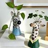 Flower Vases for Home Decors Giraffe Art Vases Aesthetic Vases Decorative Flower Vases Centerpieces for Shelf Table Decors