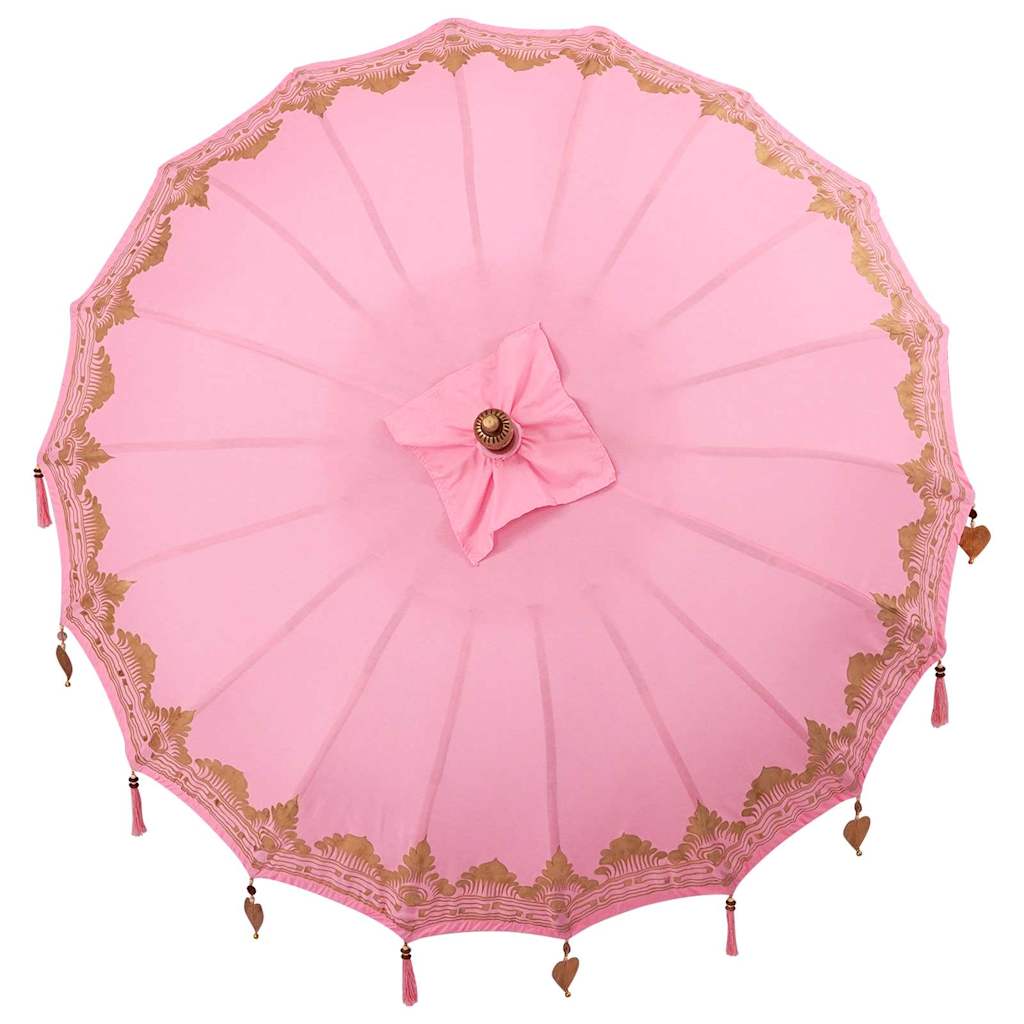 Balinese Parasol Pink 185 X 185 X 260 Cm